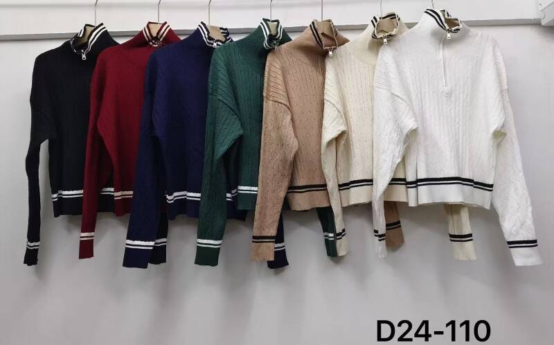 Swetry damskie Roz Standard, Mix Kolor Paczka 10 szt